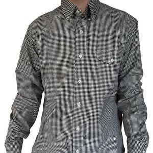 Ralph‎ Lauren Button Down Shirt Mens Large Gingham Check Long Sleeve Casual